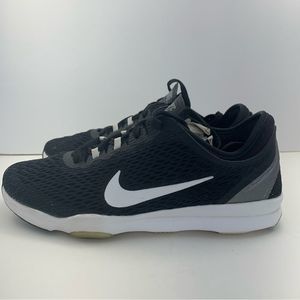 Nike Zoom Fit Black White Women Shoe Size US 7 UK 4.5 EU 38 704658-002
